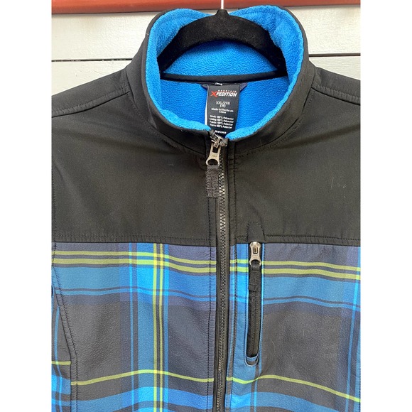 Blue Plaid Mountain Expedition jaket size XXL 18 - Picture 3 of 6